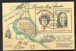 Luxembourg, Luxemburg  2022,  Mi. 2311-2312 Block 48 400. Geb. Von Jean-Gaspard Cicignon, OBLITERE, GESTEMPELT - Oblitérés