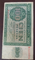 Billete España 100ptas 1936 Muy Buena Conservacion - 100 Peseten