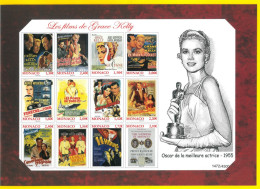 MONACO 2022 The Films Of Grace Kelly - Special Folder - Unused Stamps