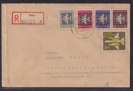 DDR R Brief Mit Flugpostmarken 609-913 Von Erfurt Nach Wermelskirchen - Briefe U. Dokumente