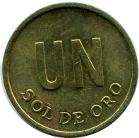 1 SOL 1975 PERUANO PERU Moneda #AZ077.E.A - Peru