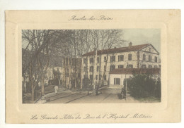 66/ CPA A - Amélie Les Bains - La Grande Allée Du Parcde L'Hopital Militaire - Amélie-les-Bains-Palalda