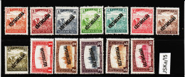 JSK/15a  U N G A R N 1918  MICHL  223/35 (*) FALZ  Siehe ABBILDUNG - Unused Stamps