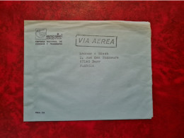 LETTRE ARGENTINE   ENTETE  ENCOTEL ARGENTINA BUENOS AIRES POUR BARR VIA AERA 1986 - Autres & Non Classés