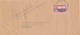 New Zealand Cover Sent To USA 27-2-1941 Single Franked - Brieven En Documenten