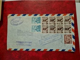 LETTRE BOLIVIE RECOMMANDE ENTETE SOCIEDAD ANONIMA - Storia Postale