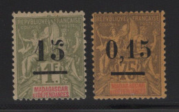 Madagascar - N°50 + 54 - NSG Neufs Sans Gomme - Cote 20€ (cote Des Timbres Obliteres) - Ongebruikt