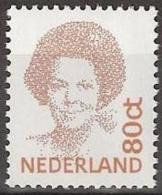 1991 Beatrix (inversie)  80ct NVPH 1489  Postfris/MNH/** - Unused Stamps