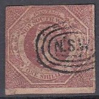 AUSTRALIEN  NEW SOUTH WALES  19 A, Gestempelt, Königin Victoria, 1854 - Gebruikt