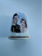 Thimble Royal Wedding Prince Charles And Lady Diana - Ditali Da Cucito