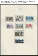 EUROPA UNION O, 1983, Werke Des Menschlichen Geistes, Kompletter Jahrgang, Pracht, Mi. 112.50 - Collezioni