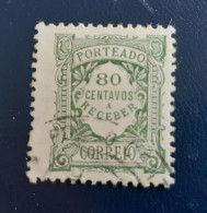 Portugal Taxe Due 1922 Yvert 42 80c - Usati