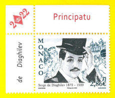 MONACO 2022 150th Anniv. Of The Birth Of Serge De Diaghilev - Set - Unused Stamps