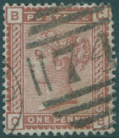Great Britain 1880 SG166 1d Venetian Red QV BCCB FU - Andere & Zonder Classificatie