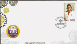 Thailande 2015 Red Cross Croix Rouge FDC MNH - Prix Nobel