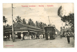 SRI LANKA COLOMBO BORELLA TRAMWAY TERMINUS - Sri Lanka (Ceylon)
