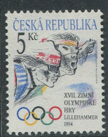 Czech:Unused Stamp XVII Olympic Games In Lillehammer 1994, MNH - Inverno1994: Lillehammer