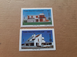 TIMBRES  TURQUIE  CHYPRE  ANNEE  1987     N  190  /  191   COTE  6,00  EUROS   NEUFS   LUXE** - Nuevos