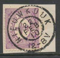 Grootrondstempel Nieuwkuijk 1910 - Postal History