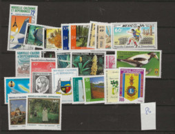 1986 MNH Nouvelle Caledonie Year Collection Complete According To Michel. - Años Completos
