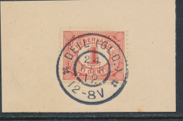 Grootrondstempel Deil (Gld:) 1912 - Marcophilie