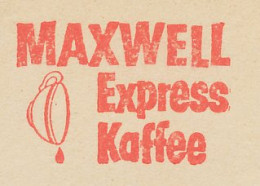 Meter Cut Germany 1958 Coffee - Maxwell - Autres & Non Classés