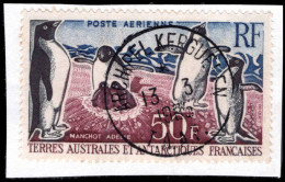 FSAT 1962-72 50f Ad Lie Penguins Fine Used. - Used Stamps