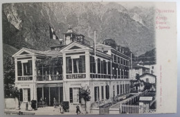 CHIAVENNA ALBERGO ELVEZIA E SPECOLA PRIMI ANNI DEL NOVECENTO - Sondrio