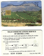 ERITREA No.2___ERI-02 Rare Chipcard___Birr 50 - Three Seasons In Two Hours - Eritrea