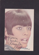 CPM Autographe Signature Mireille Mathieu Chanteuse Non Circulée Voir Dos - Singers & Musicians