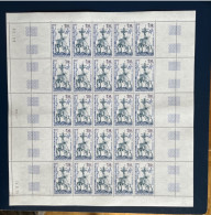 TAAF - 1979 PLANCHE FEUILLE 25v Timbres Navire MNH **  PO 79 - Ungebraucht