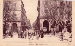 Algerie - BLIDA - La Rue D'Alger - Blida