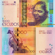 CAPE VERDE 2000 Escudos From 2014, P74, UNC - Cape Verde