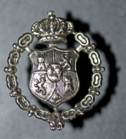 Insigne De Casquette Début XXe "Police Espagnole / Castille Et Leon" Espagne - Polizei