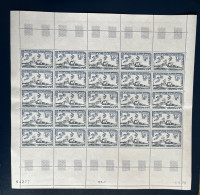 TAAF - 1979 PLANCHE FEUILLE 25v Timbres Navire MNH **  PO 80 - Blokken & Velletjes