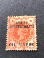 NIGERIA OIL RIVERS  SG 1  1d Lilac   MH* - Nigeria (...-1960)