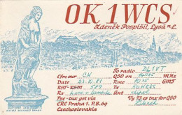 AK 213561 QSL - Czechoslovakia - Lysa N. L. - Amateurfunk