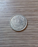 1 Francs 1989 Suisse - 1 Franc