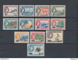 1962 BRITISH VIRGIN ISLANDS - SG N. 162/173 - 12 Valori - MNH** - Other & Unclassified
