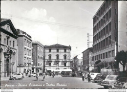 Ao580 Cartolina Pesaro Citta' Piazza Lazzarini E Teatro Rossini - Pesaro