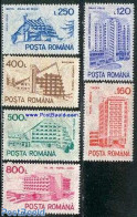 Romania 1991 Hotels 6v, Mint NH, Various - Hotels - Tourism - Art - Modern Architecture - Neufs