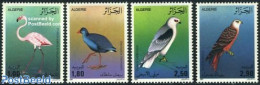 Algeria 1987 Birds 4v, Mint NH, Nature - Birds - Birds Of Prey - Flamingo - Ongebruikt