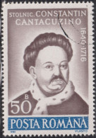 1990 Rumänien ⵙ Mi:RO 4629, Sn:RO 3626, Yt:RO 3904, Sg:RO 5310, Zim:RO 4926,Constantin Cantacuzino (1640-1716) Historian - Used Stamps