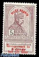 Hungary 1914 5Kr, Stamp Out Of Set, Unused (hinged) - Nuovi