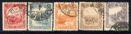 MANCHUKUO, NO.'S 90, 93, 94, 97 AND 100 - 1932-45 Mandchourie (Mandchoukouo)