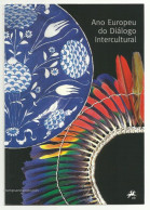 Portugal Année Européenne Dialogue Interculturel 2008 Brochure + Timbres European Year Intercultural Dialogue - Idées Européennes