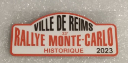 Aimant Rallye Monte Carlo Historique 2023 Reims  Magnet - Transports