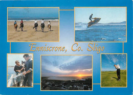 Irlande - Sligo - Enniscrone - Multivues - Golf - Jet Ski - Chevaux - Voir Timbre - Ireland - CPM - Voir Scans Recto-Ver - Sligo