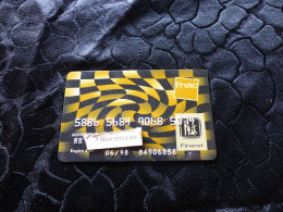 VP-236, Carte Magnétique D'adhérent De La FNAC , Juin 1998 - Cadeaubonnen En Spaarkaarten