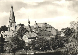 72092111 Hagenow Muehlenteich Blick Von Wilhelm Pieck Strasse Kirche Hagenow - Hagenow